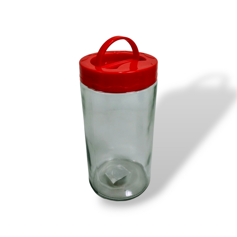 Glass Jar and Plastic Grip Lid (59.2oz)