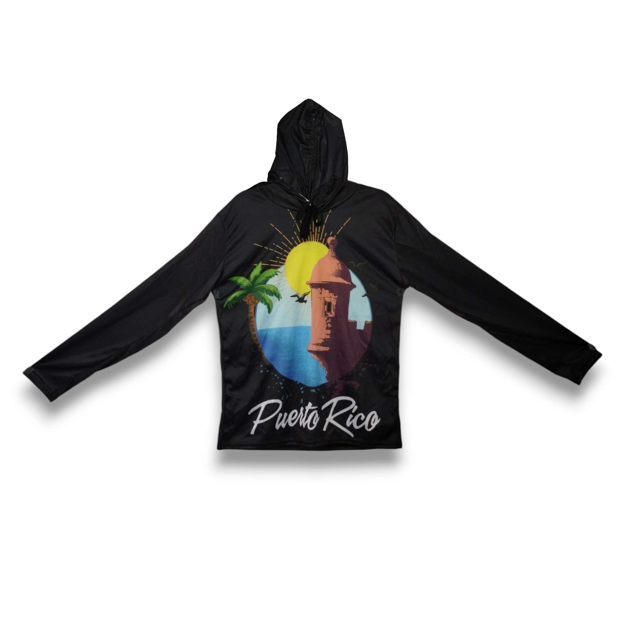 Souvenirs de Puerto Rico Camisa de Manga Larga (Size Adulto)