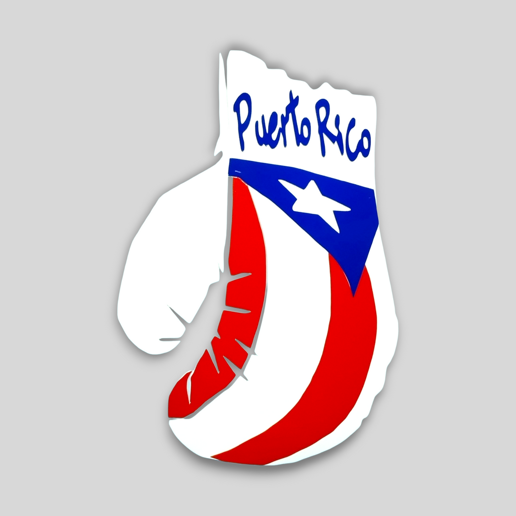 Puerto Rico Souvenirs - Stickers (Boricua Pride) *GLASS NOT INCLUDED*