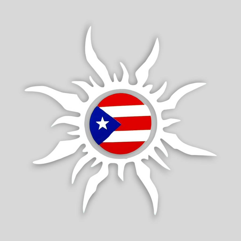 Souvenirs de Puerto Rico - Stickers de Puerto Rico *NO INCLUYE EL VASO*