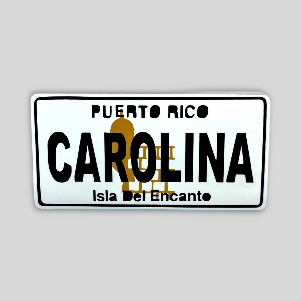 Puerto Rico Souvenirs - Stickers (Puerto Rican Towns) *GLASS NOT INCLUDED*