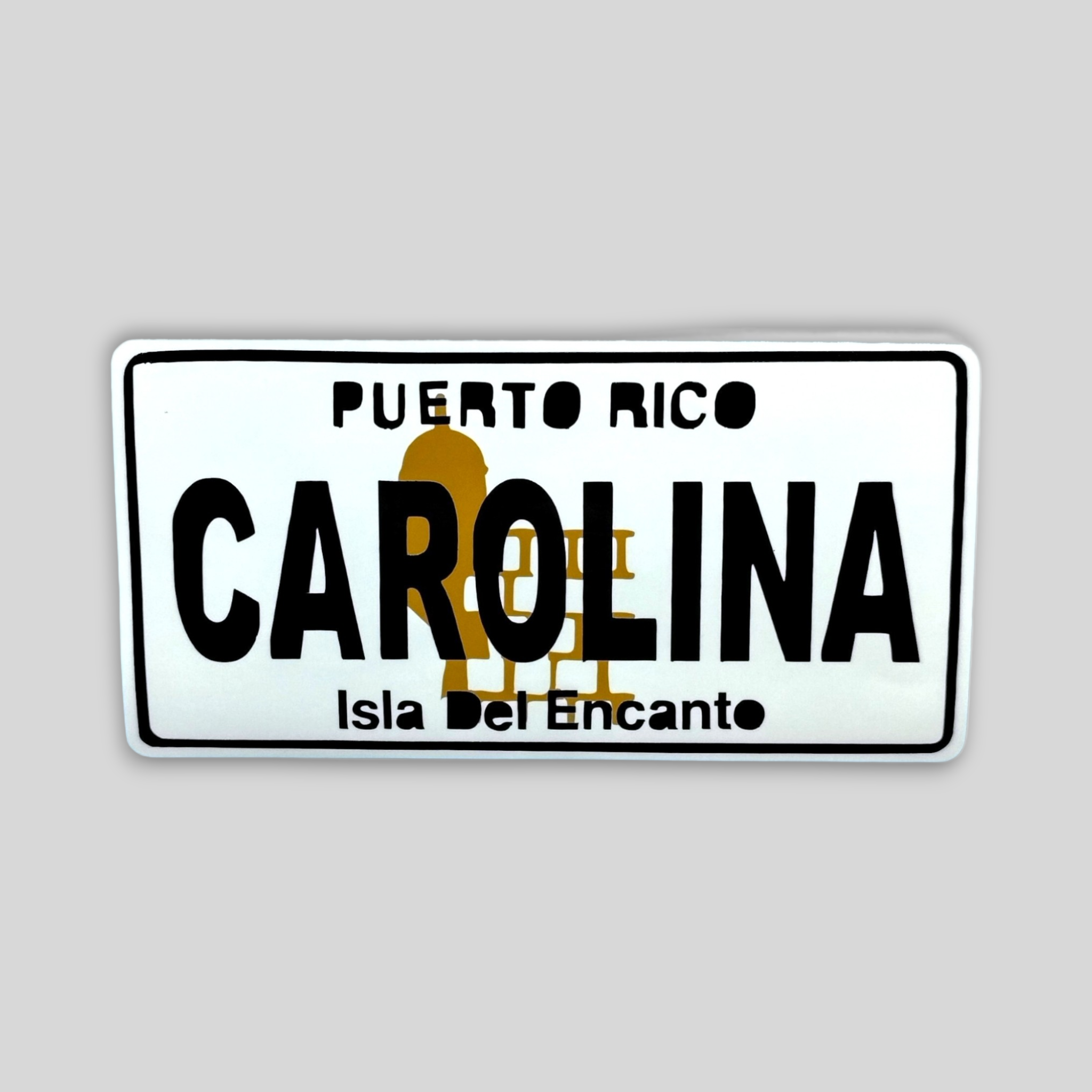 Puerto Rico Souvenirs - Stickers (Puerto Rican Towns) *GLASS NOT INCLUDED*