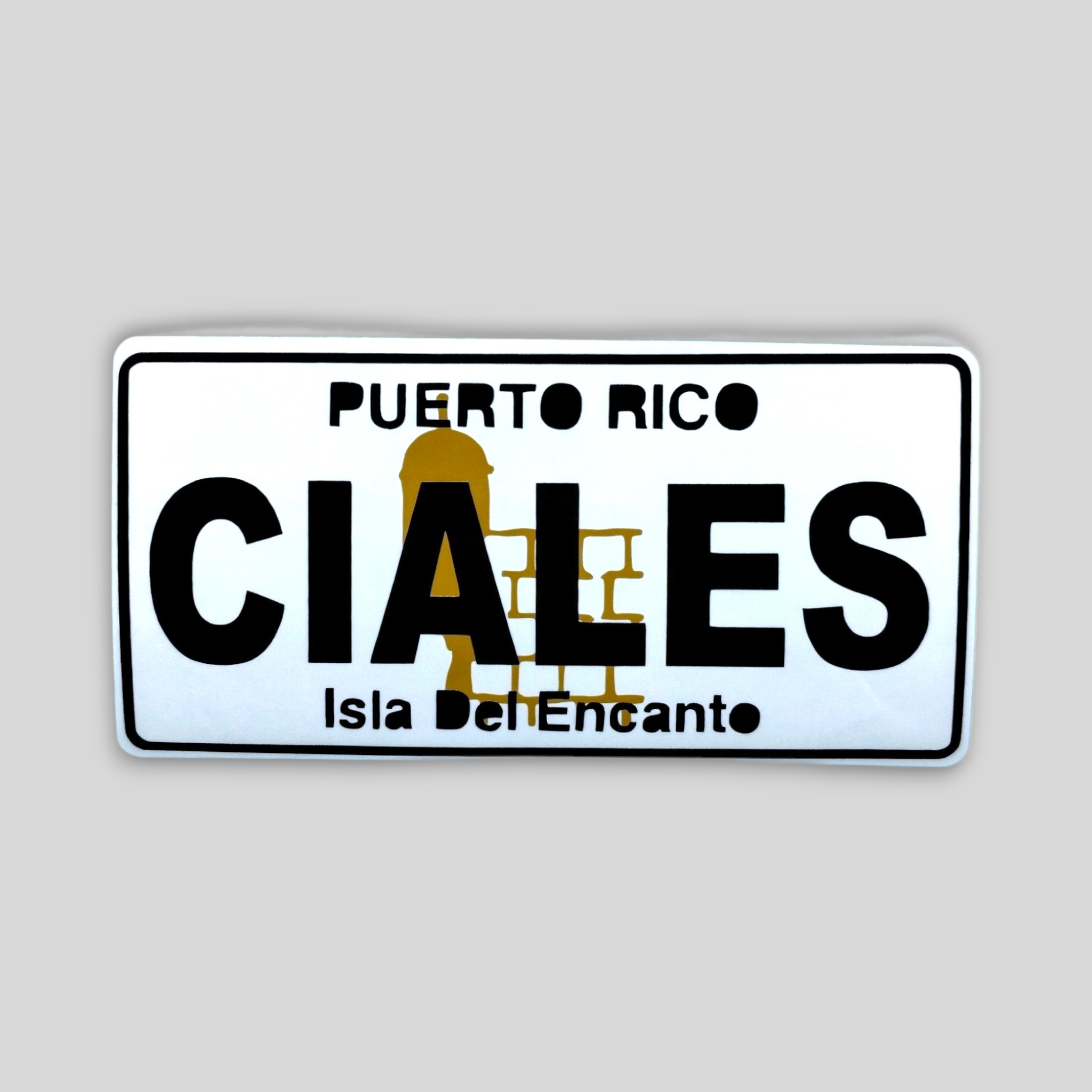 Souvenirs de Puerto Rico - Stickers (Pueblos de Puerto Rico) *NO INCLUYE EL VASO*