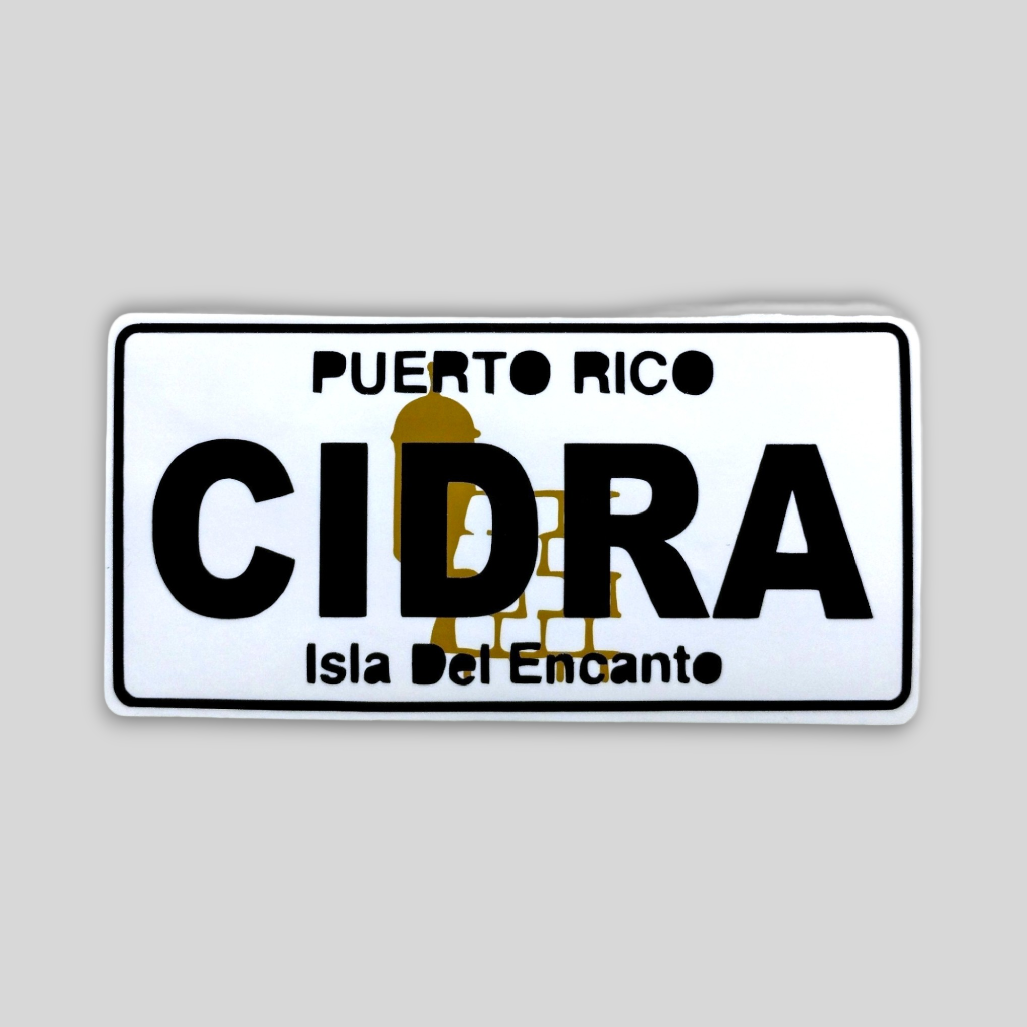 Puerto Rico Souvenirs - Stickers (Puerto Rican Towns) *GLASS NOT INCLUDED*