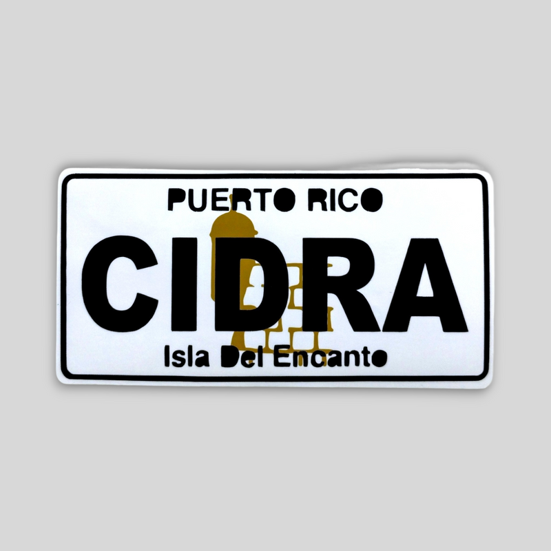 Souvenirs de Puerto Rico - Stickers (Pueblos de Puerto Rico) *NO INCLUYE EL VASO*