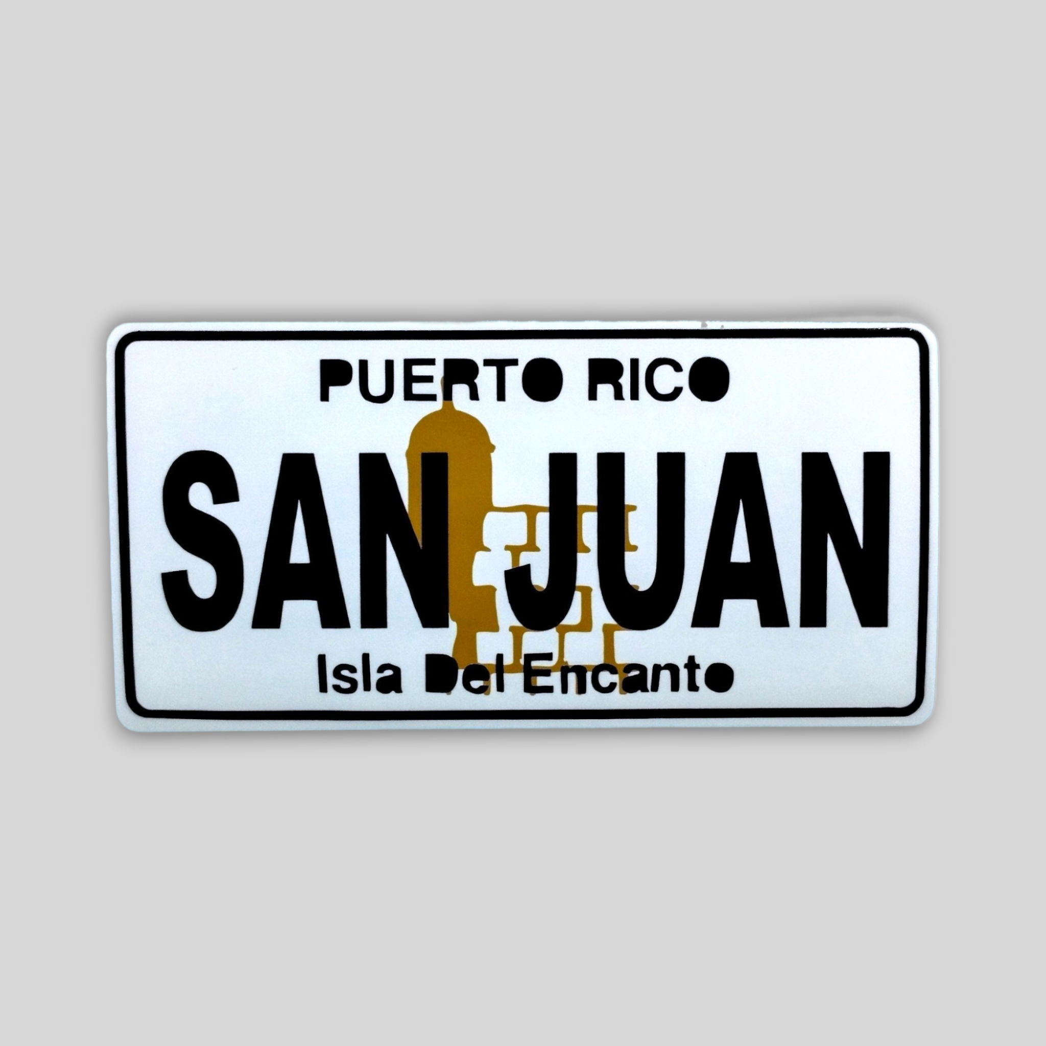Souvenirs de Puerto Rico - Stickers (Pueblos de Puerto Rico) *NO INCLUYE EL VASO*