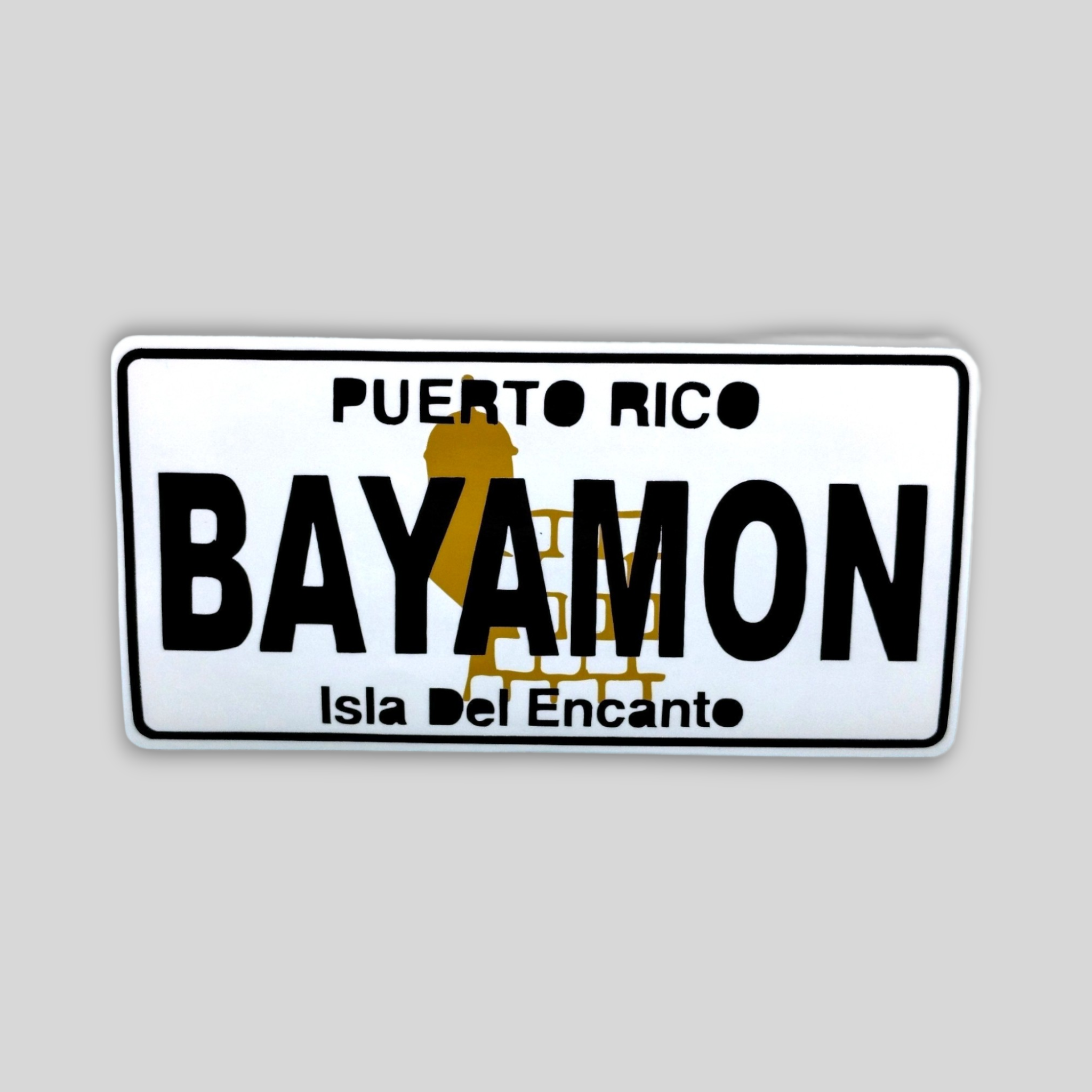 Puerto Rico Souvenirs - Stickers (Puerto Rican Towns) *GLASS NOT INCLUDED*