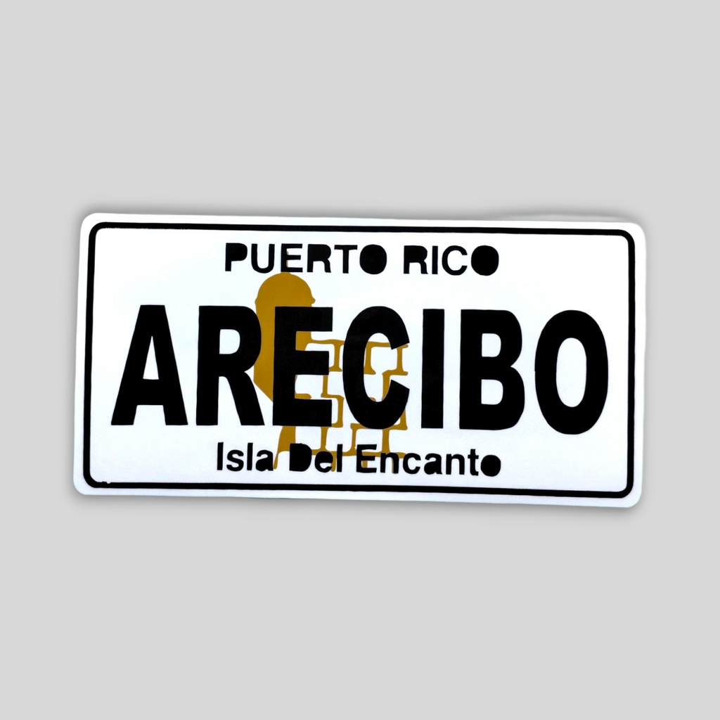 Puerto Rico Souvenirs - Stickers (Puerto Rican Towns) *GLASS NOT INCLUDED*