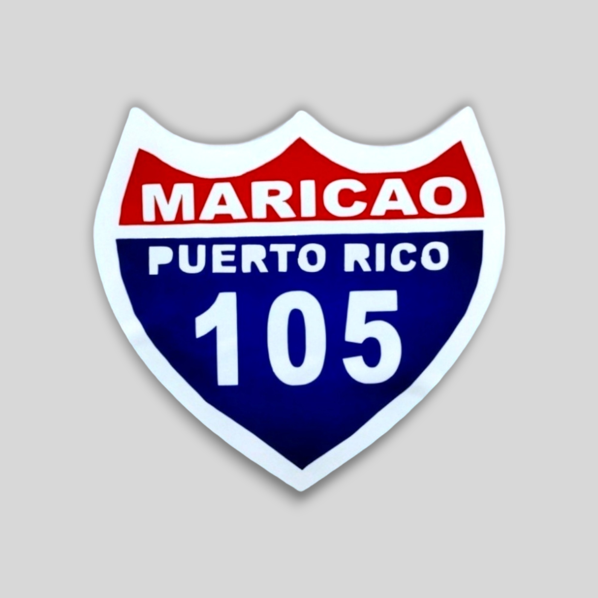 Puerto Rico Souvenirs - Stickers (Puerto Rican Towns) *GLASS NOT INCLUDED*