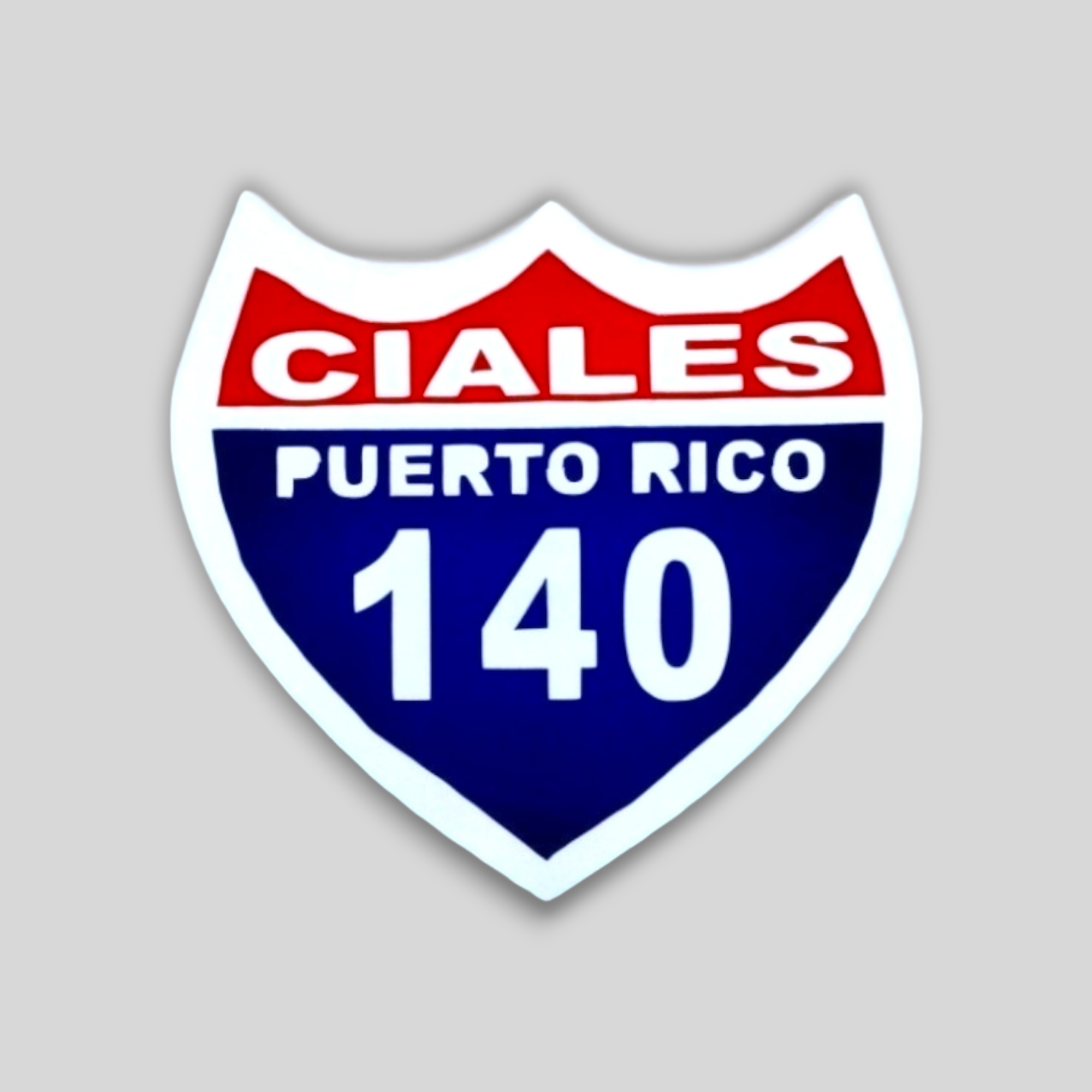 Puerto Rico Souvenirs - Stickers (Puerto Rican Towns) *GLASS NOT INCLUDED*