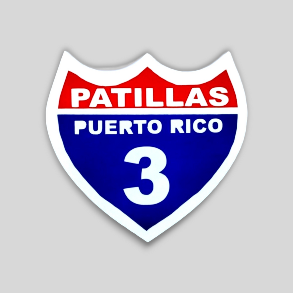 Souvenirs de Puerto Rico - Stickers (Pueblos de Puerto Rico) *NO INCLUYE EL VASO*