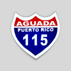 Souvenirs de Puerto Rico - Stickers (Pueblos de Puerto Rico) *NO INCLUYE EL VASO*