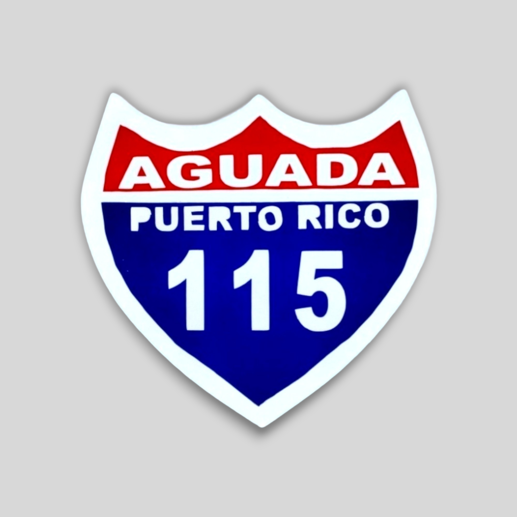 Puerto Rico Souvenirs - Stickers (Puerto Rican Towns) *GLASS NOT INCLUDED*