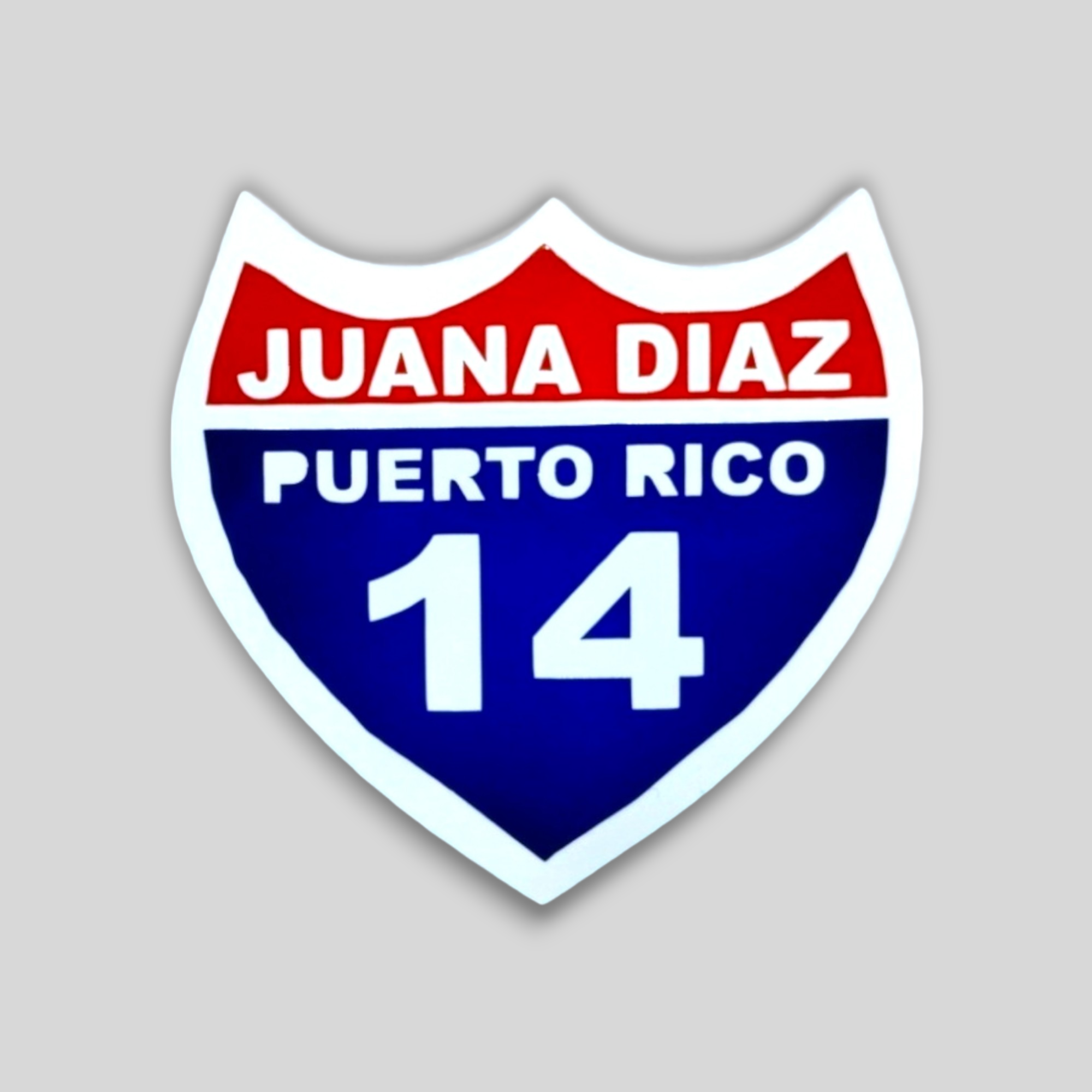 Puerto Rico Souvenirs - Stickers (Puerto Rican Towns) *GLASS NOT INCLUDED*