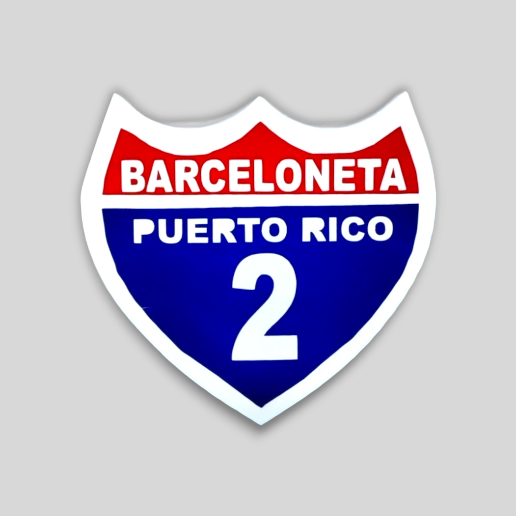 Puerto Rico Souvenirs - Stickers (Puerto Rican Towns) *GLASS NOT INCLUDED*