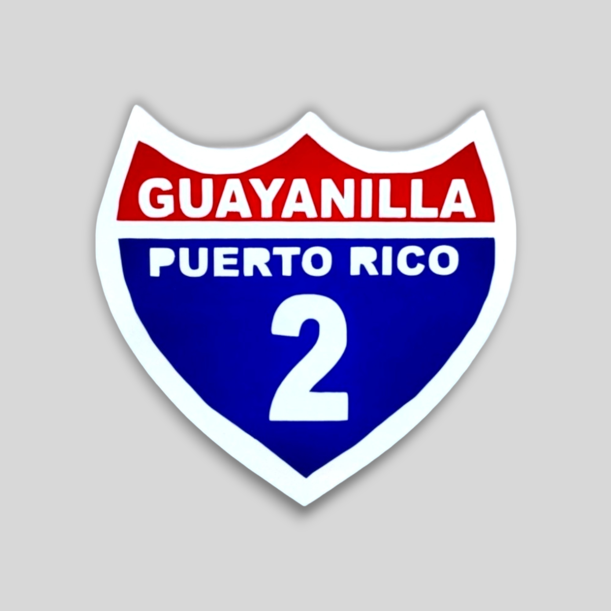 Puerto Rico Souvenirs - Stickers (Puerto Rican Towns) *GLASS NOT INCLUDED*