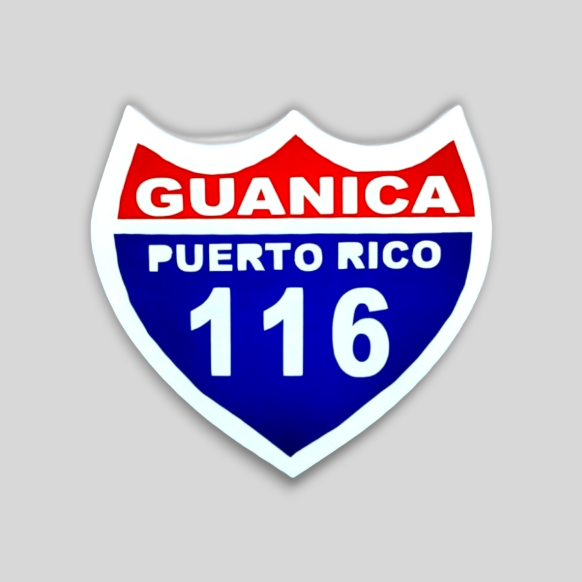 Puerto Rico Souvenirs - Stickers (Puerto Rican Towns) *GLASS NOT INCLUDED*