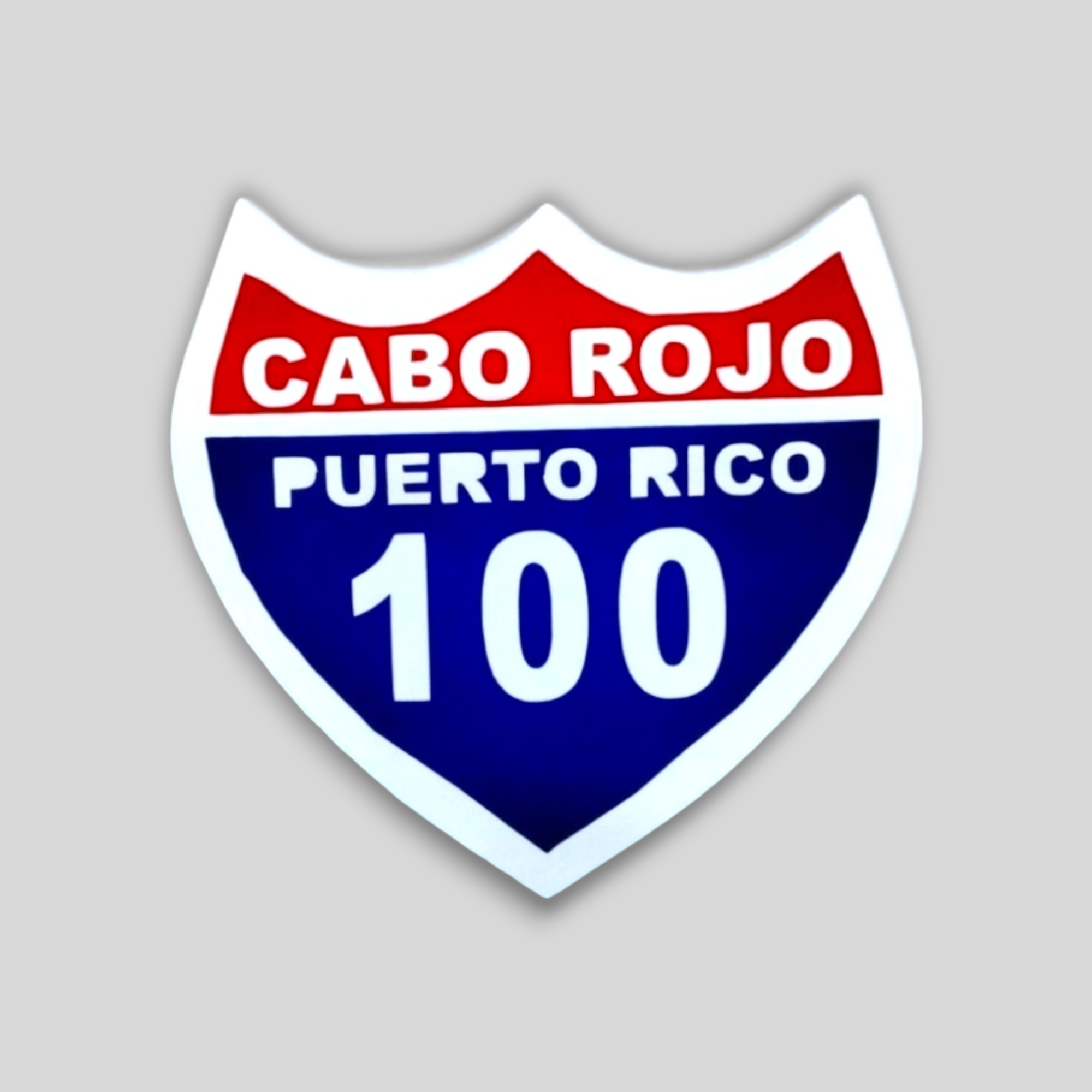 Puerto Rico Souvenirs - Stickers (Puerto Rican Towns) *GLASS NOT INCLUDED*