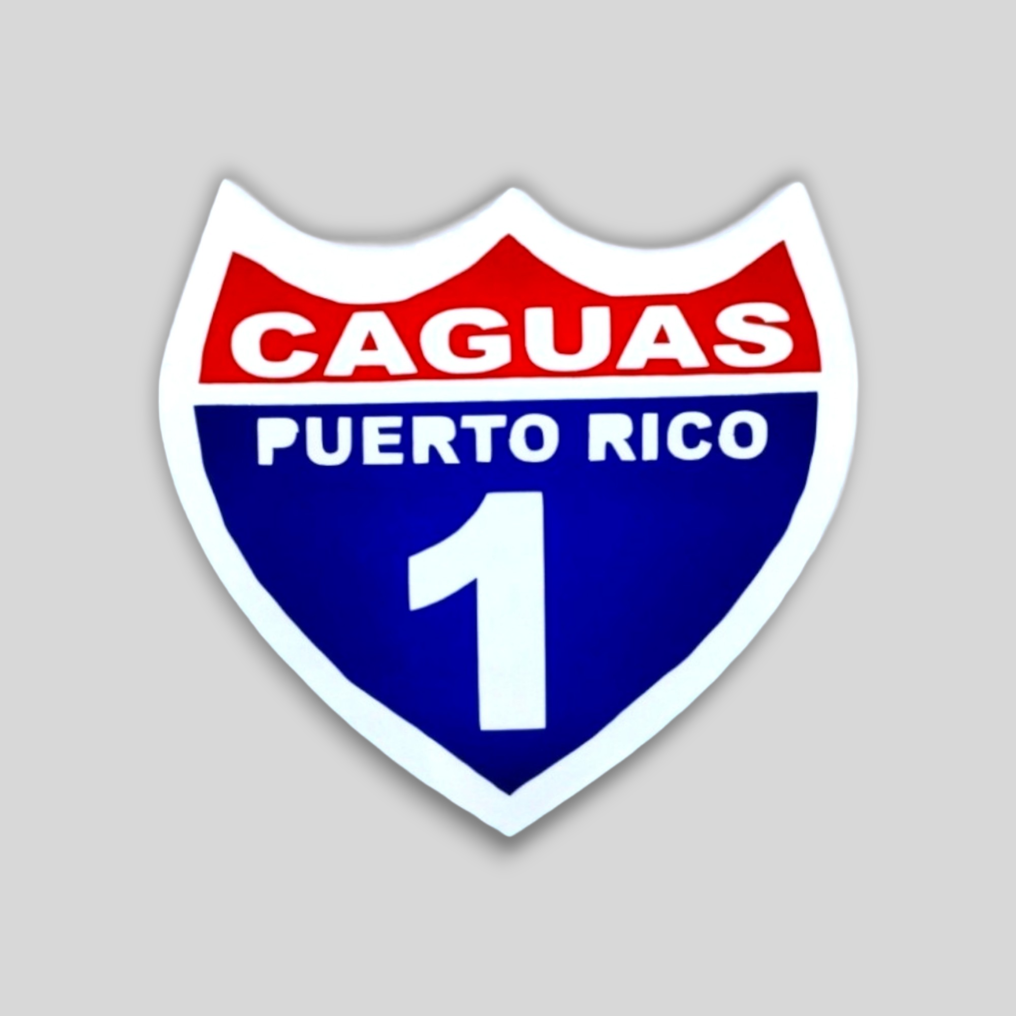 Puerto Rico Souvenirs - Stickers (Puerto Rican Towns) *GLASS NOT INCLUDED*