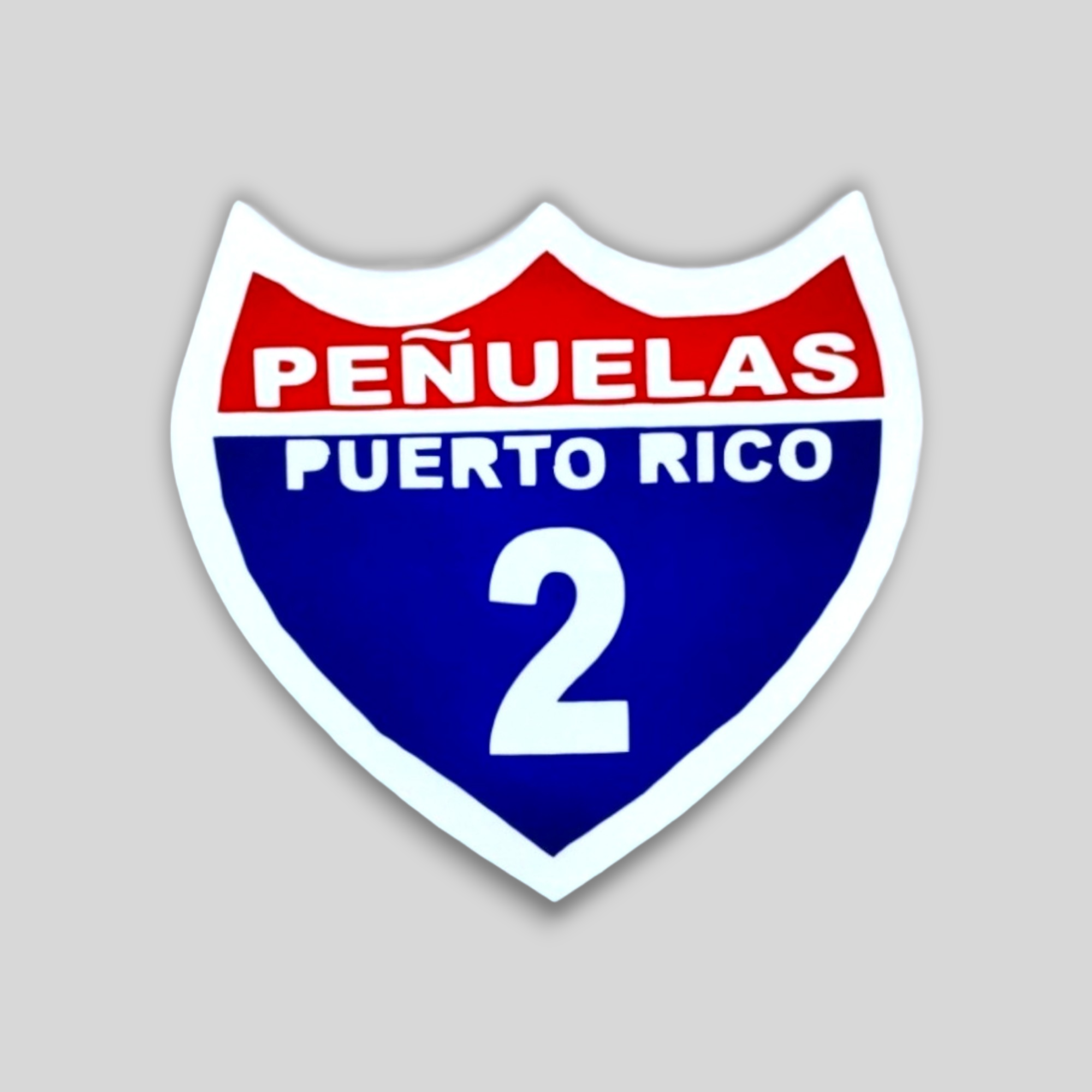 Puerto Rico Souvenirs - Stickers (Puerto Rican Towns) *GLASS NOT INCLUDED*