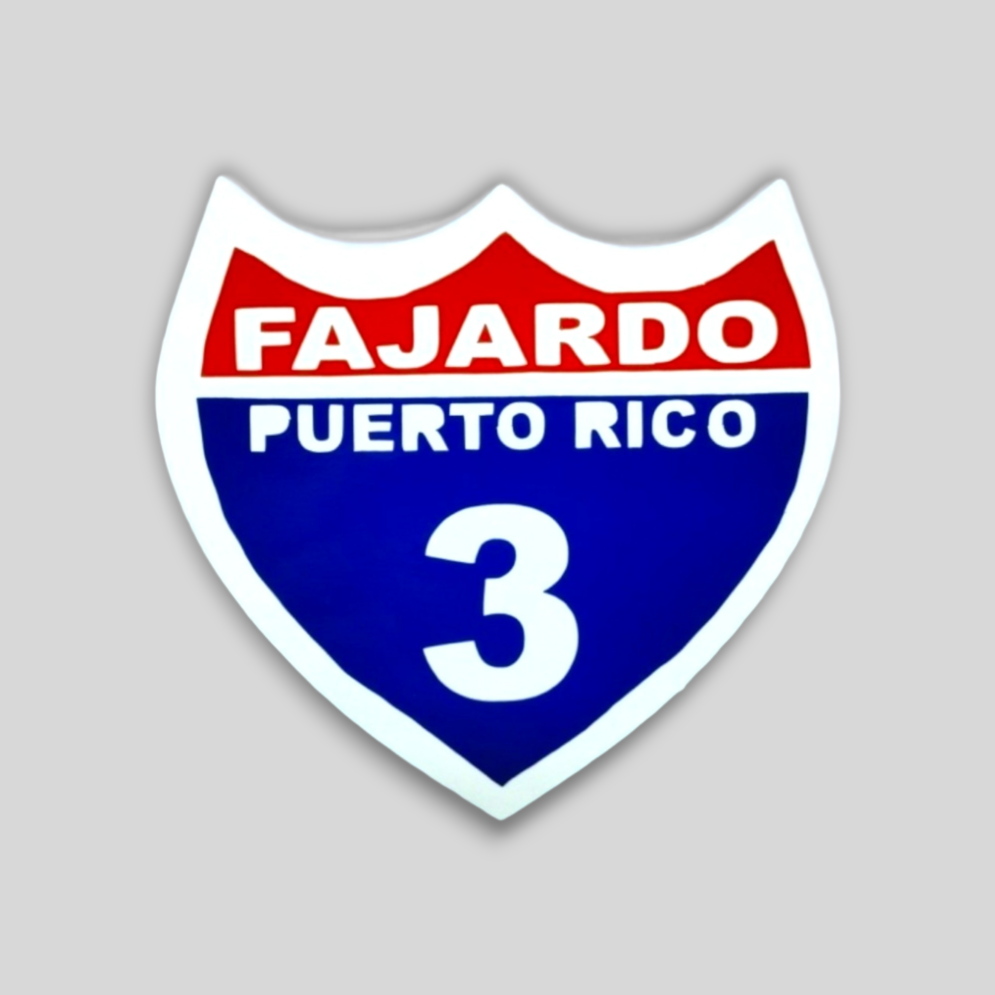 Puerto Rico Souvenirs - Stickers (Puerto Rican Towns) *GLASS NOT INCLUDED*