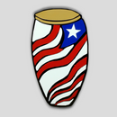 Souvenirs de Puerto Rico - Stickers de Puerto Rico *NO INCLUYE EL VASO*