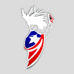 Souvenirs de Puerto Rico - Stickers de Puerto Rico *NO INCLUYE EL VASO*