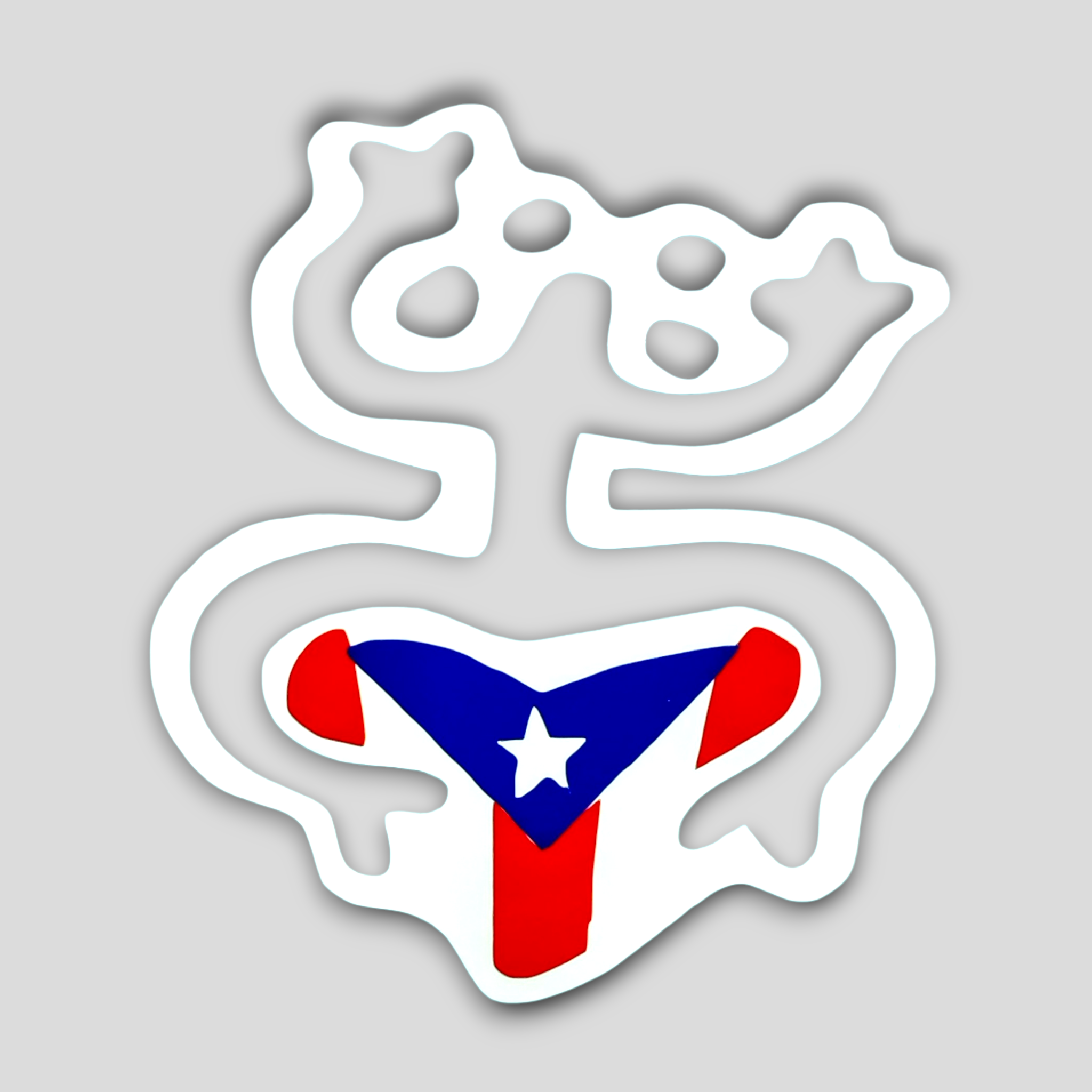 Souvenirs de Puerto Rico - Stickers de Puerto Rico *NO INCLUYE EL VASO*