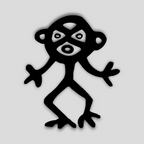 Souvenirs de Puerto Rico - Stickers (Símbolos Taínos Negros) *NO INCLUYE EL VASO*