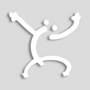 Souvenirs de Puerto Rico - Stickers (Símbolos Taínos Blancos) *NO INCLUYE EL VASO*