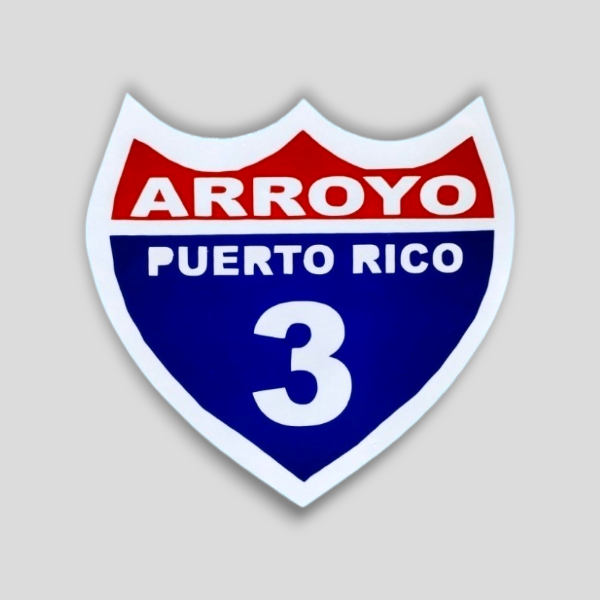 Souvenirs de Puerto Rico - Stickers (Pueblos de Puerto Rico) *NO INCLUYE EL VASO*