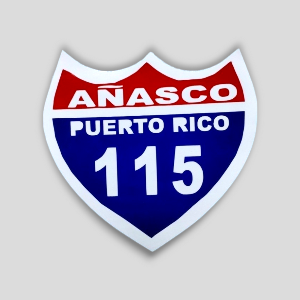 Souvenirs de Puerto Rico - Stickers (Pueblos de Puerto Rico) *NO INCLUYE EL VASO*