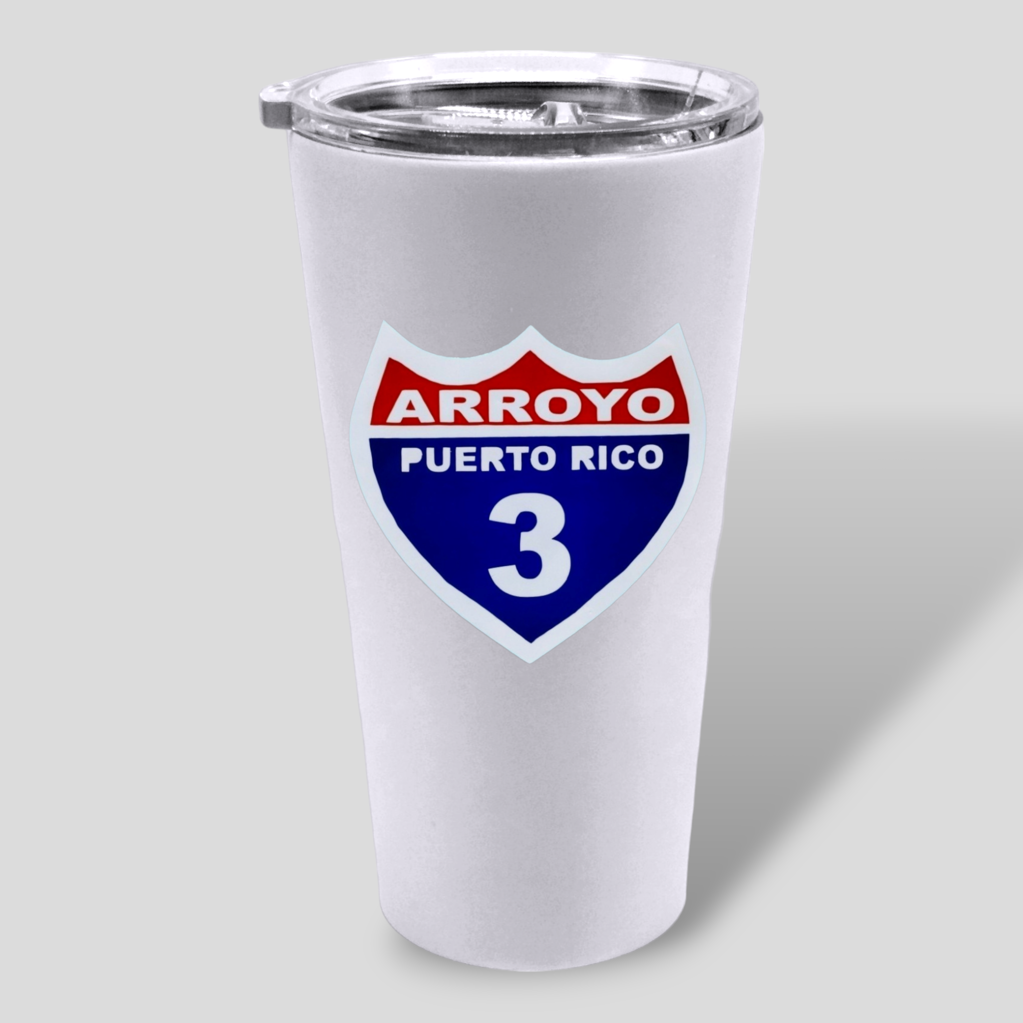 Souvenirs de Puerto Rico - Stickers (Pueblos de Puerto Rico) *NO INCLUYE EL VASO*