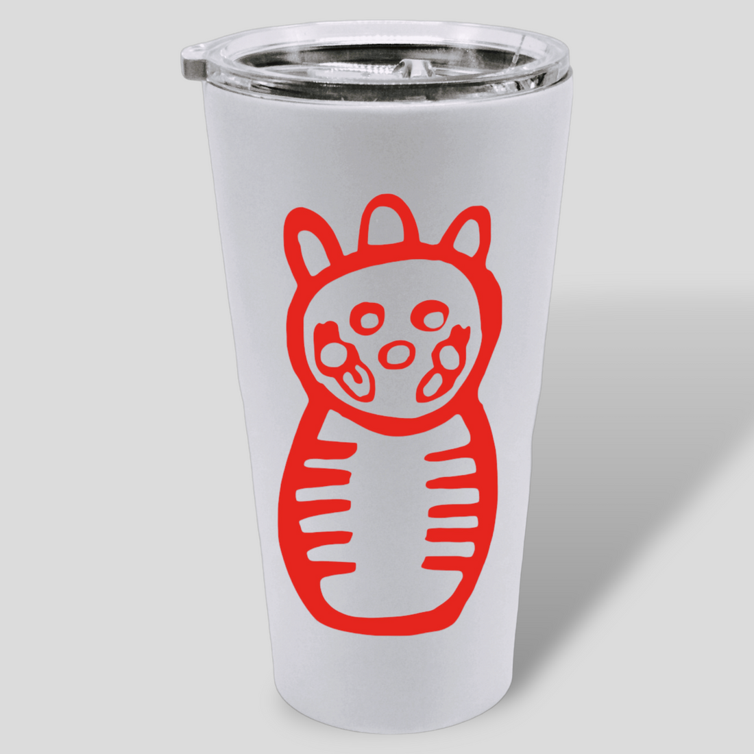 Puerto Rico Souvenirs - Stickers (Red Taino Symbols) *GLASS NOT INCLUDED*