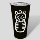 Souvenirs de Puerto Rico - Stickers (Símbolos Taínos Blancos) *NO INCLUYE EL VASO*