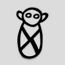 Souvenirs de Puerto Rico - Stickers (Símbolos Taínos Negros) *NO INCLUYE EL VASO*