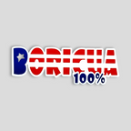 Souvenirs de Puerto Rico - Stickers (Orgullo Boricua) *NO INCLUYE EL VASO*