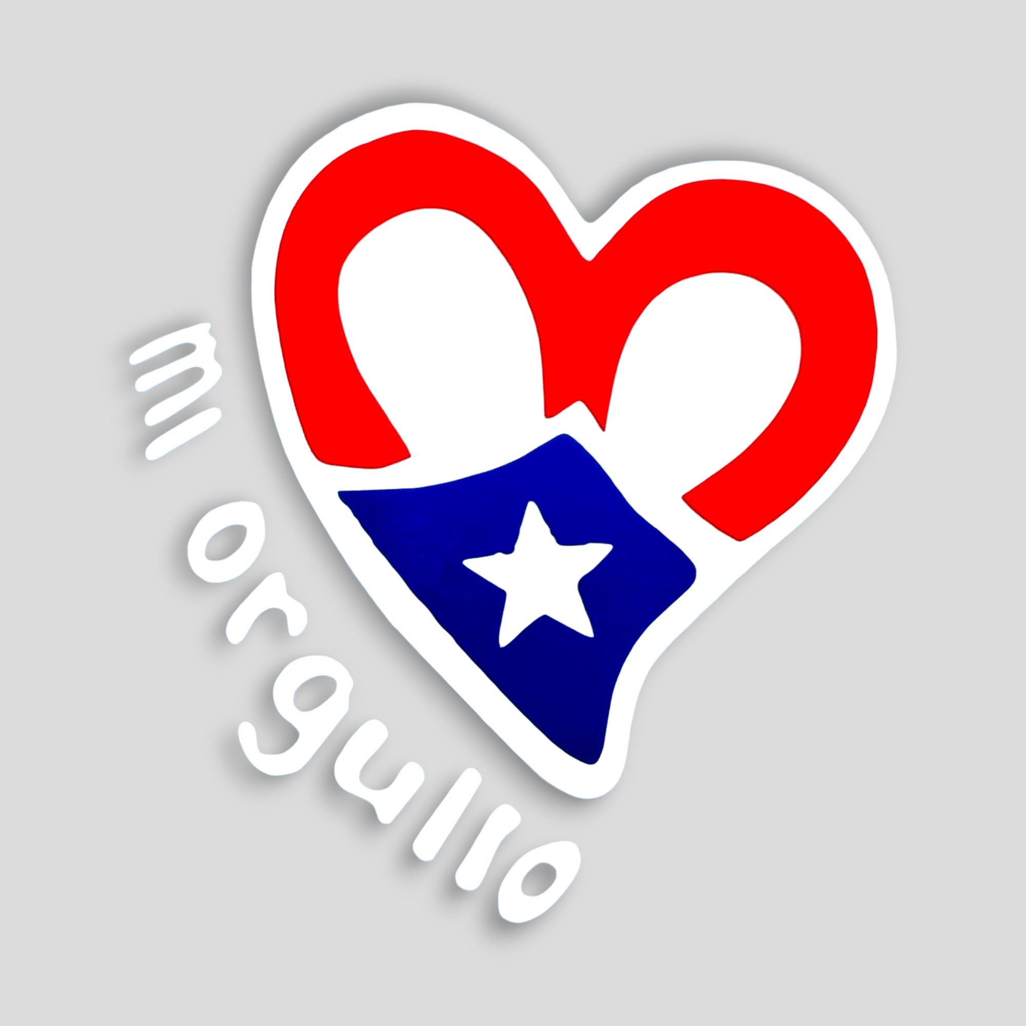 Puerto Rico Souvenirs - Stickers (Boricua Pride) *GLASS NOT INCLUDED*