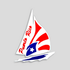 Souvenirs de Puerto Rico - Stickers (Orgullo Boricua) *NO INCLUYE EL VASO*