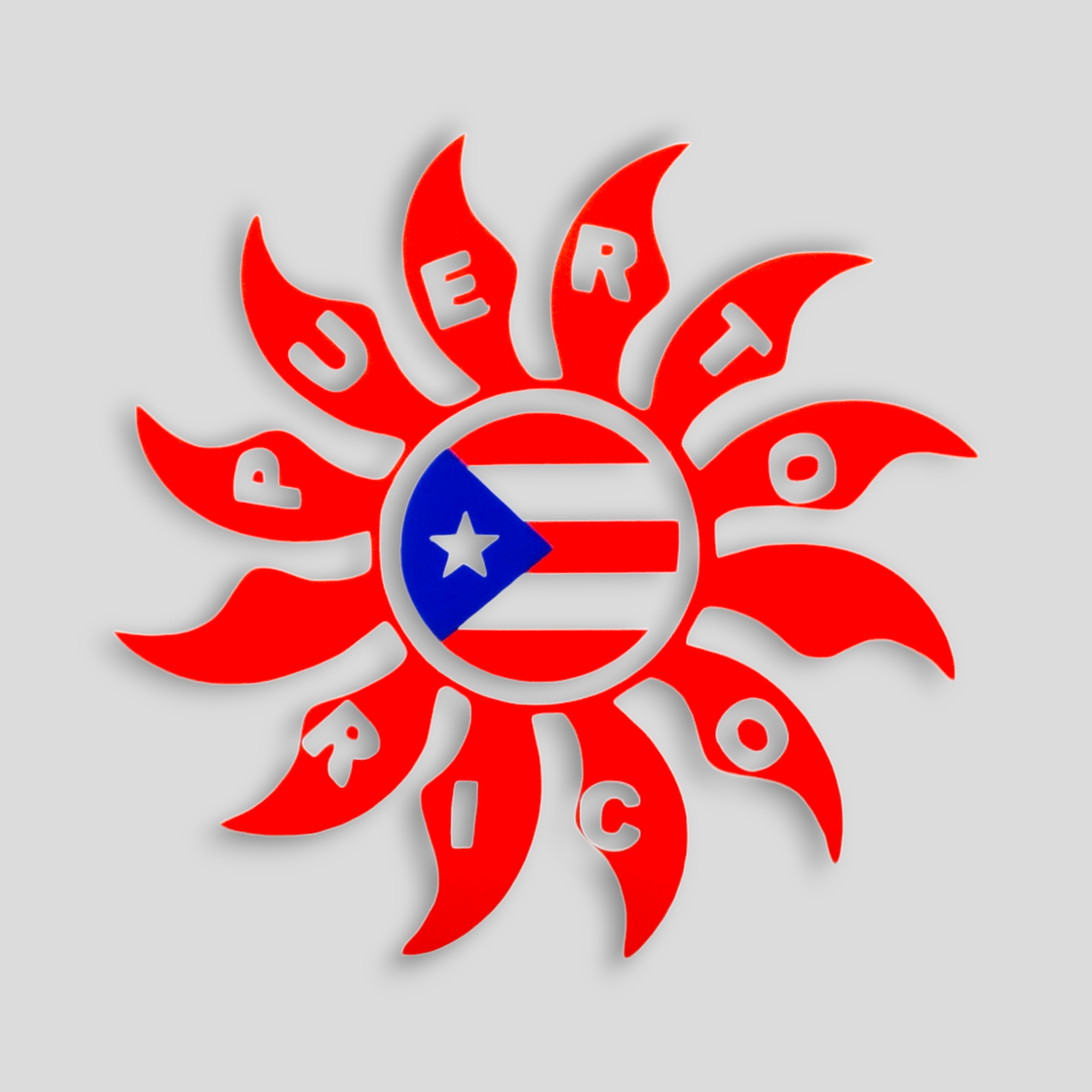 Puerto Rico Souvenirs - Stickers (Boricua Pride) *GLASS NOT INCLUDED*