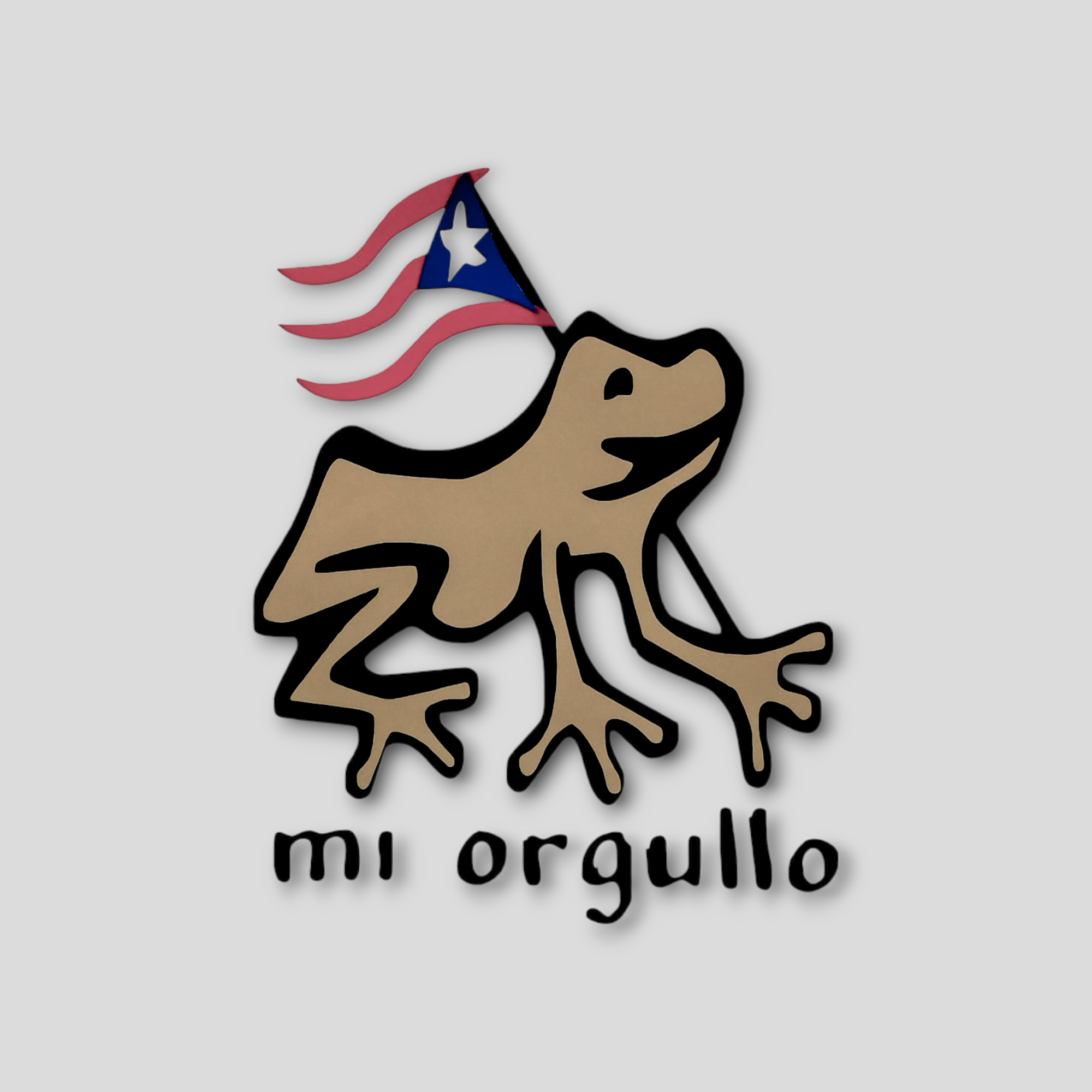 Puerto Rico Souvenirs - Stickers (Boricua Pride) *GLASS NOT INCLUDED*