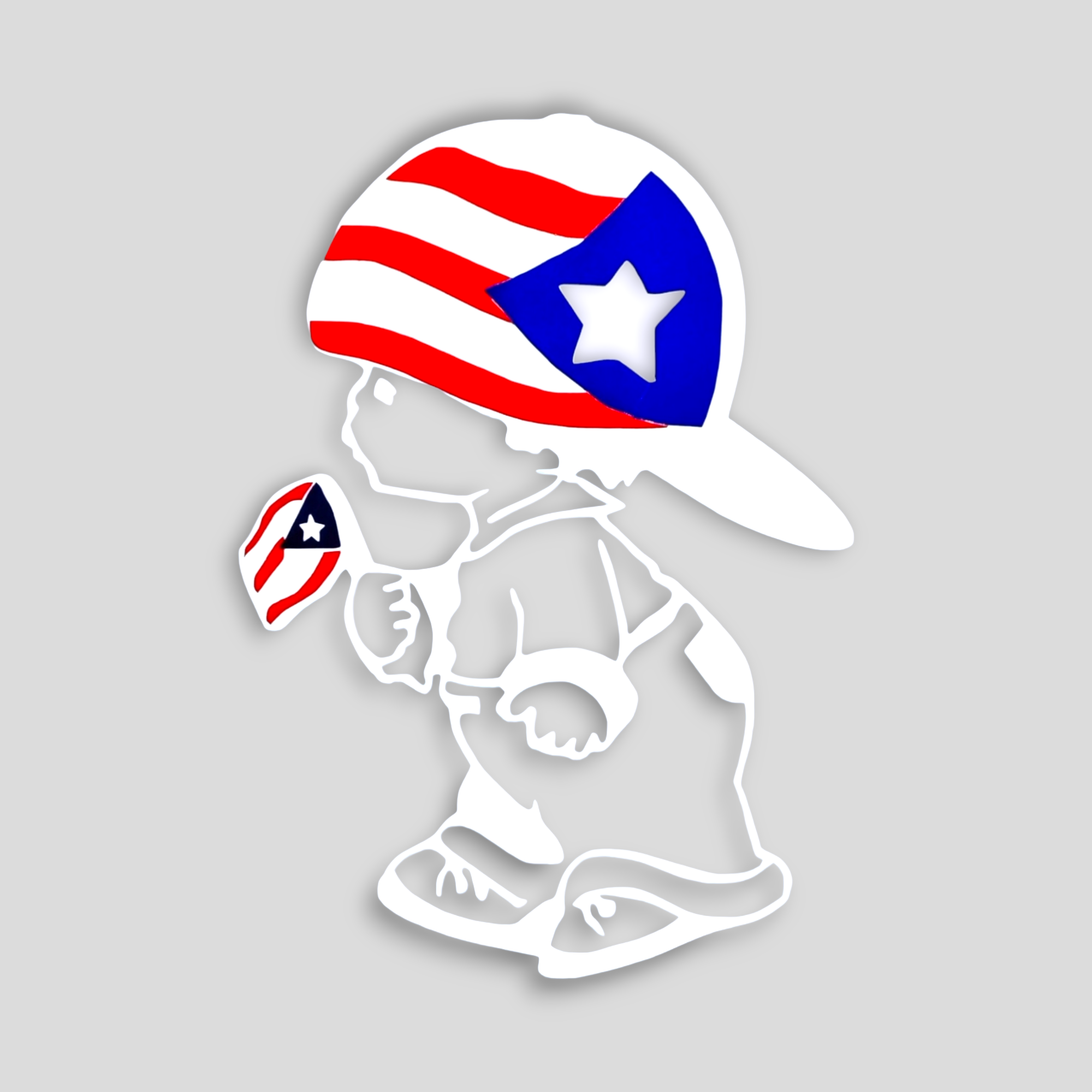 Souvenirs de Puerto Rico - Stickers de Puerto Rico *NO INCLUYE EL VASO*