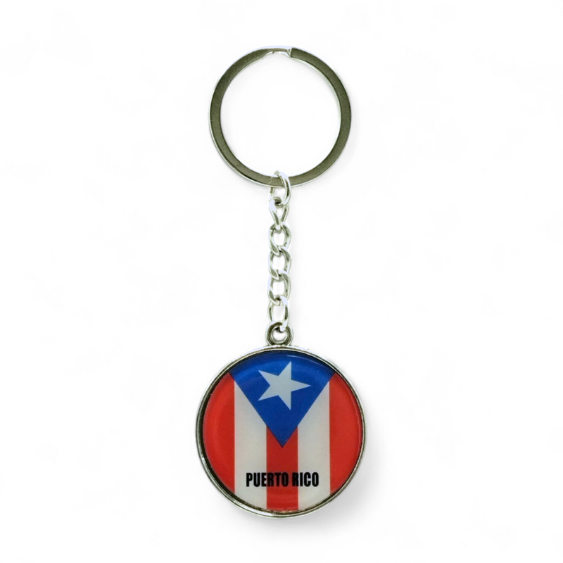 Souvenirs de Puerto Rico - Llaveros de Metal (Variedad de Estilos)