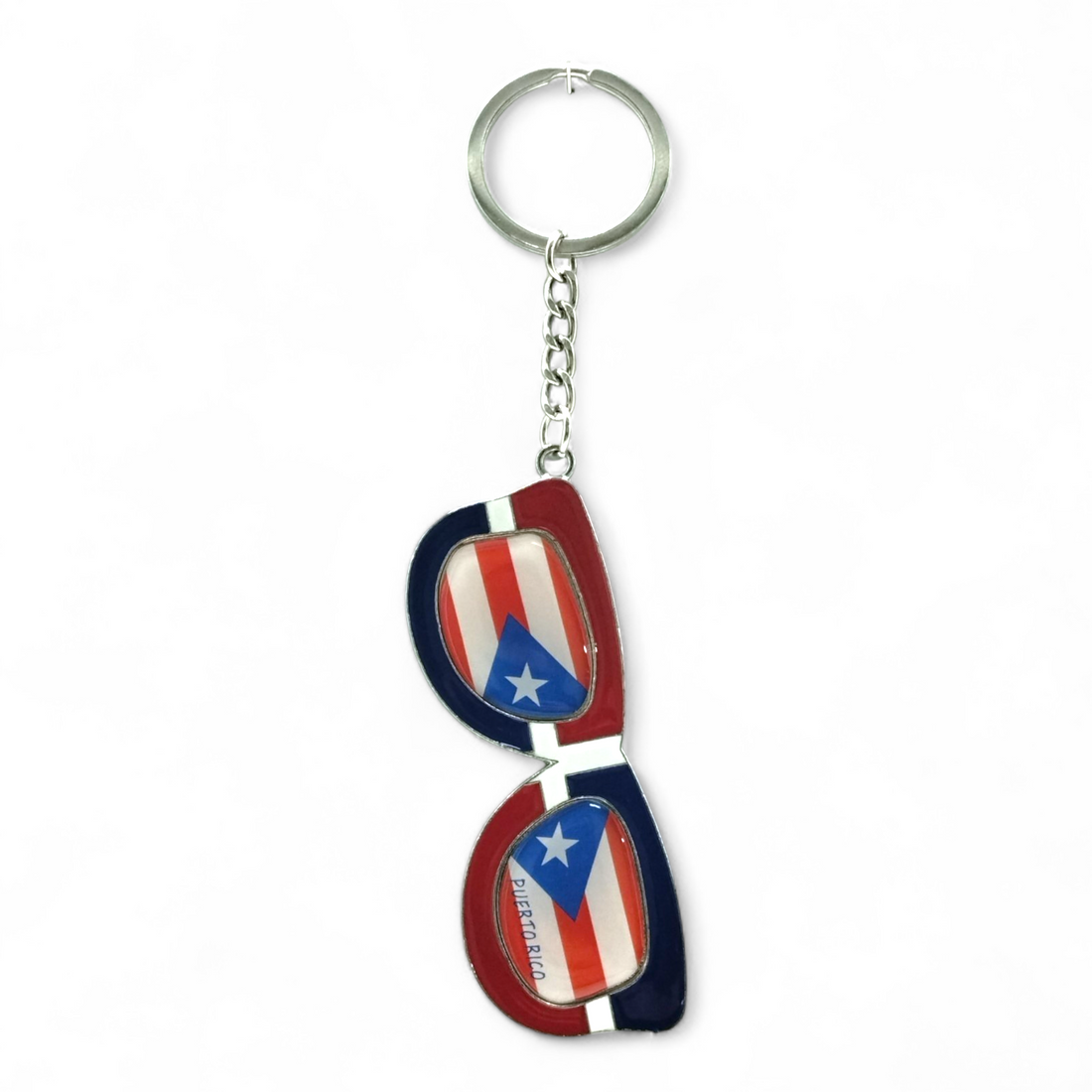 Puerto Rico Souvenirs - Metal Keychains (Variety of Styles)