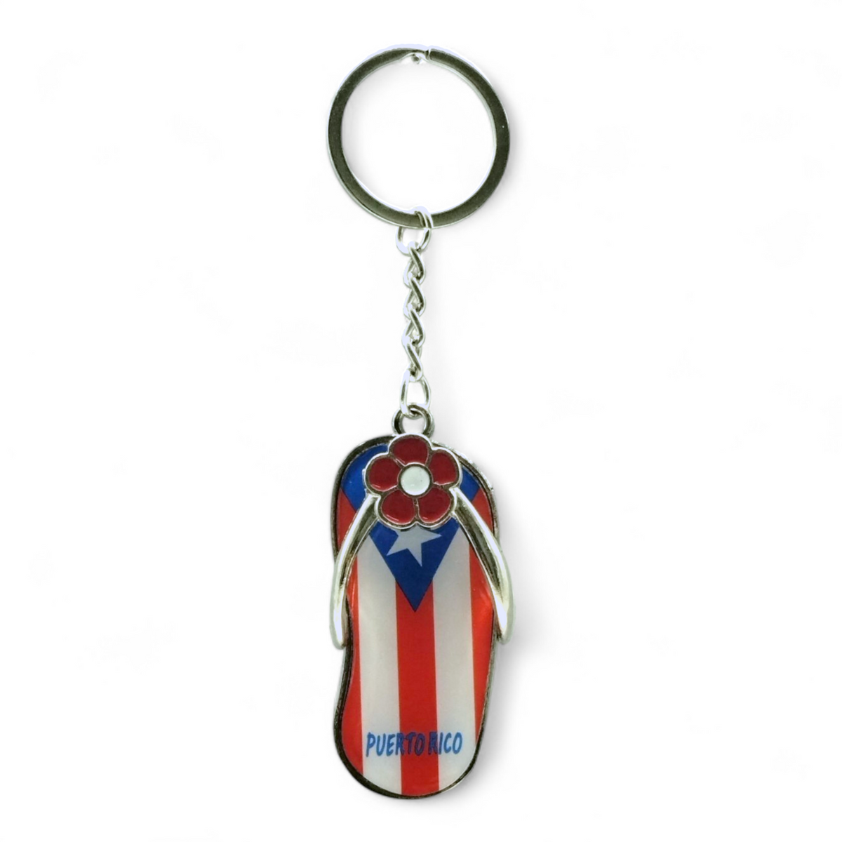 Puerto Rico Souvenirs Metal Keychains (Variety of Styles)