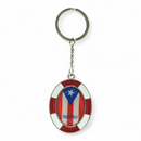 Puerto Rico Souvenirs - Metal Keychains (Variety of Styles)