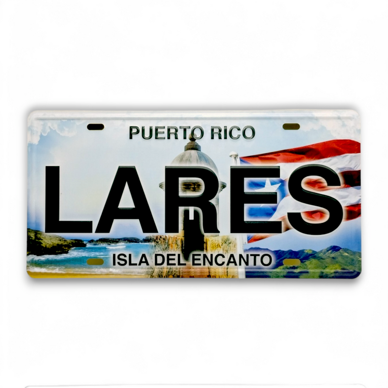 Souvenirs de Puerto Rico - Tablillas (Pueblos de Puerto Rico)