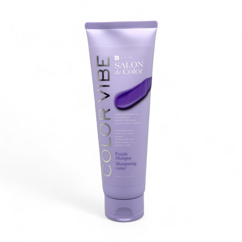 Elastine Salon De Color Color-Vibe Purple (Shampoo & Conditioner) 8.4 fl. oz.