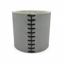 Floreros de Cemento envuelto en Cuero (5.1" x 4.7") *NO ENVIOS POR CORREO*