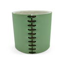 Floreros de Cemento envuelto en Cuero (5.1" x 4.7") *NO ENVIOS POR CORREO*